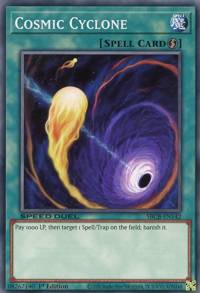 Image for Cosmic Cyclone (Speed Duel: Battle City Box) (SBCB-EN142) - YuGiOh