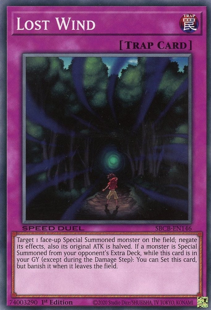Image for Lost Wind (Speed Duel: Battle City Box) (SBCB-EN146) - YuGiOh