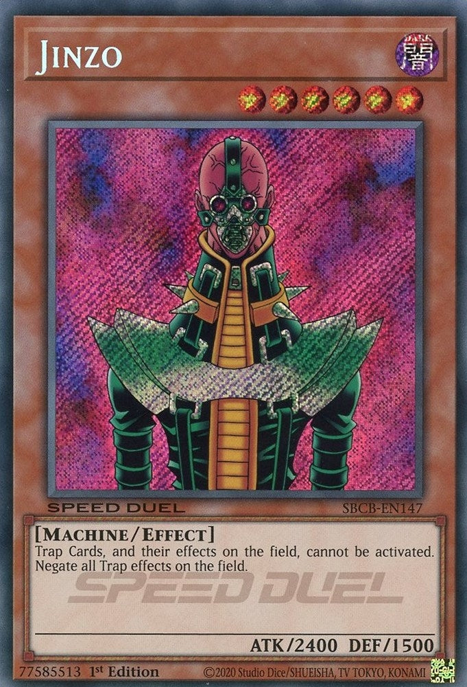 Image for Jinzo (Secret) (Speed Duel: Battle City Box) (SBCB-EN147) - YuGiOh