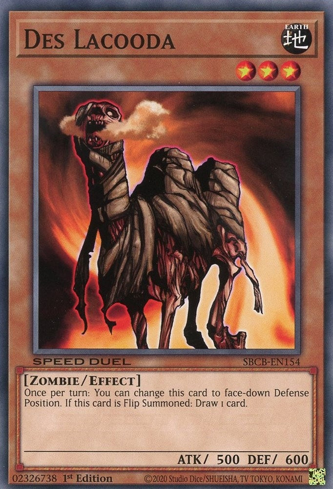 Image for Des Lacooda (Speed Duel: Battle City Box) (SBCB-EN154) - YuGiOh