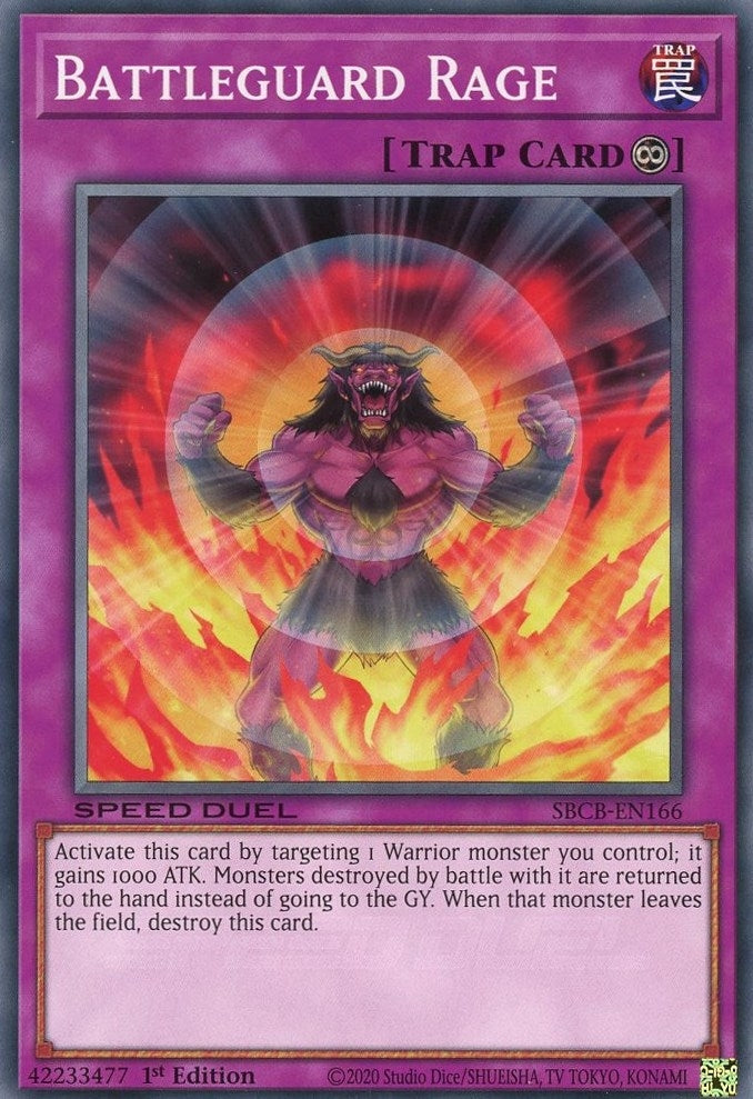 Image for Battleguard Rage (Speed Duel: Battle City Box) (SBCB-EN166) - YuGiOh