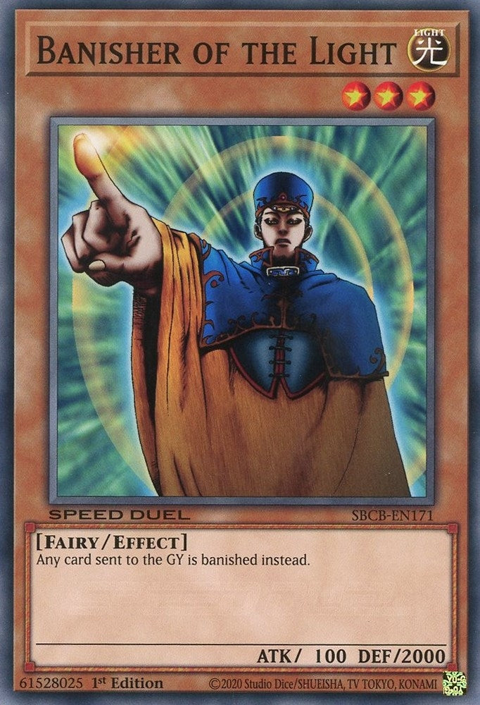 Image for Banisher of the Light (Speed Duel: Battle City Box) (SBCB-EN171) - YuGiOh