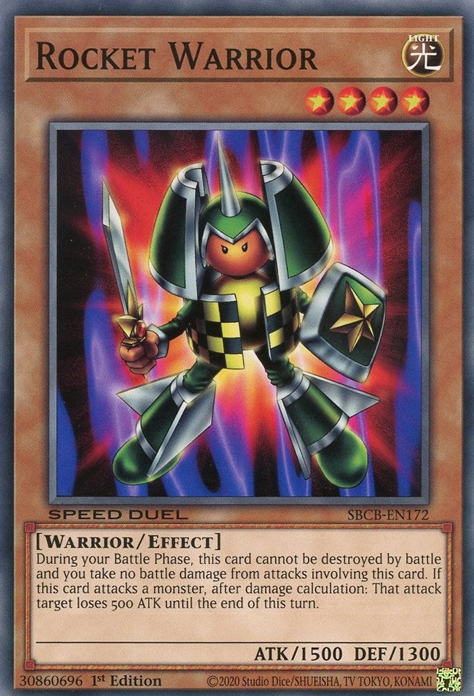 Image for Rocket Warrior (Speed Duel: Battle City Box) (SBCB-EN172) - YuGiOh