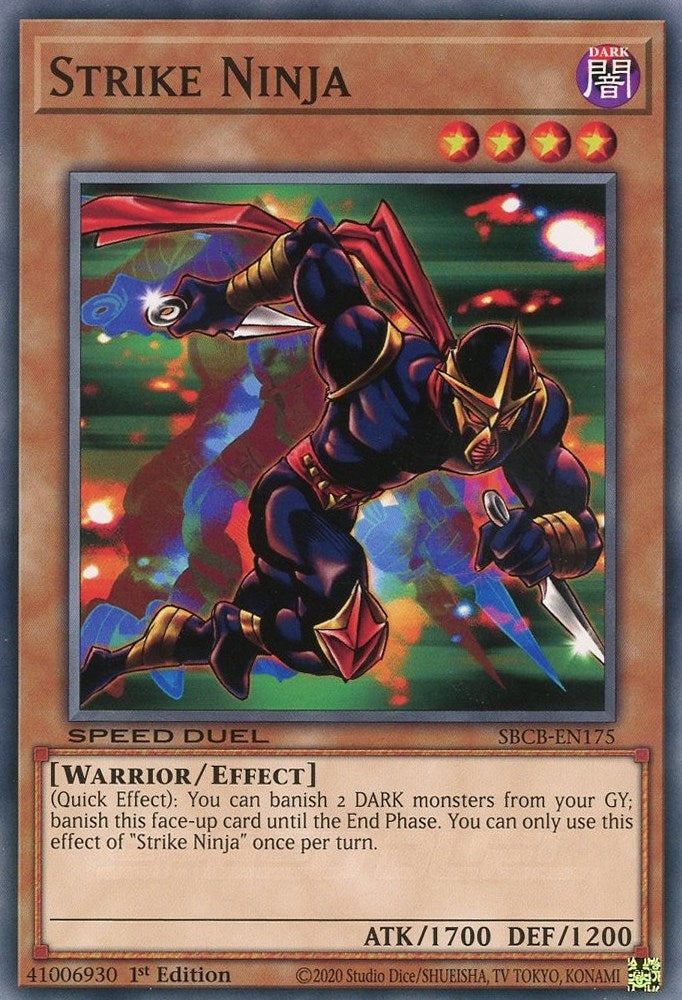 Image for Strike Ninja (Speed Duel: Battle City Box) (SBCB-EN175) - YuGiOh