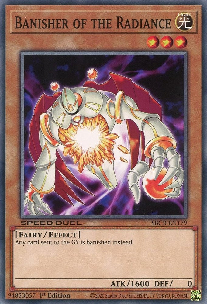 Image for Banisher of the Radiance (Speed Duel: Battle City Box) (SBCB-EN179) - YuGiOh