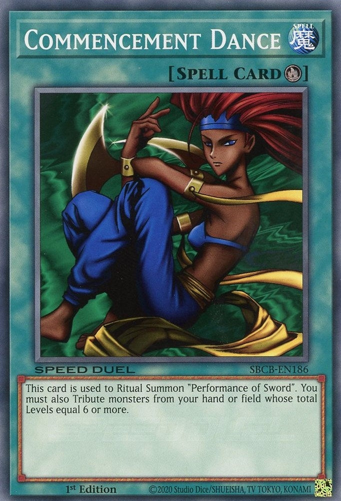 Image for Commencement Dance (Speed Duel: Battle City Box) (SBCB-EN186) - YuGiOh