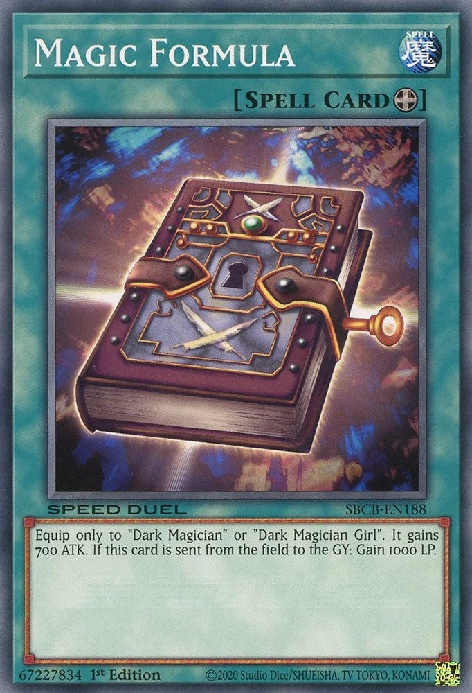 Image for Magic Formula (Speed Duel: Battle City Box) (SBCB-EN188) - YuGiOh