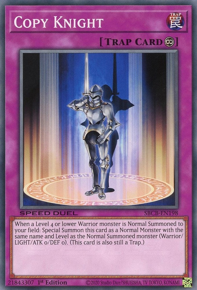 Image for Copy Knight (Speed Duel: Battle City Box) (SBCB-EN198) - YuGiOh