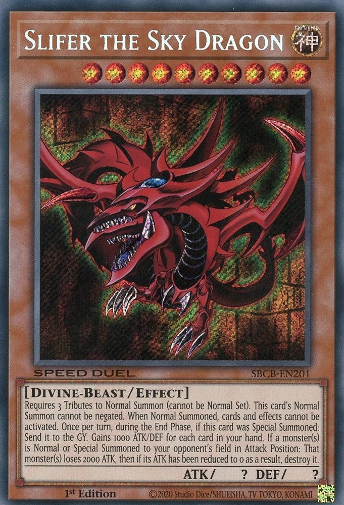 Image for Slifer the Sky Dragon (Speed Duel: Battle City Box) (SBCB-EN201) - YuGiOh