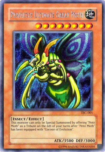 Image for Perfectly Ultimate Great Moth (The Sacred Cards) (Yu-Gi-Oh! Video Game Promotional Cards) (TSC-001) - YuGiOh