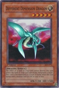 Image for Different Dimension Dragon (Dark Crisis) (DCR-015) - YuGiOh