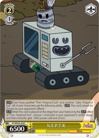 Image for N.E.P.T.R. (Adventure Time) (AT/WX02-030 C) - Weiss Schwarz