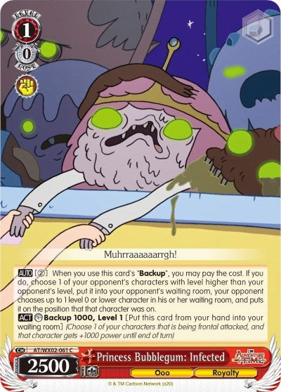 Image for Princess Bubblegum: Infected (Adventure Time) (AT/WX02-061 C) - Weiss Schwarz