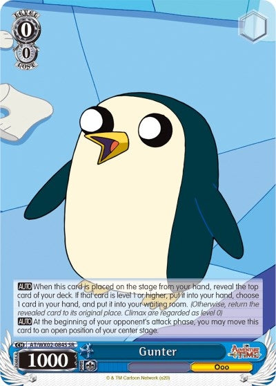 Image for Gunter (SR) (Adventure Time) (AT/WX02-084S SR) - Weiss Schwarz