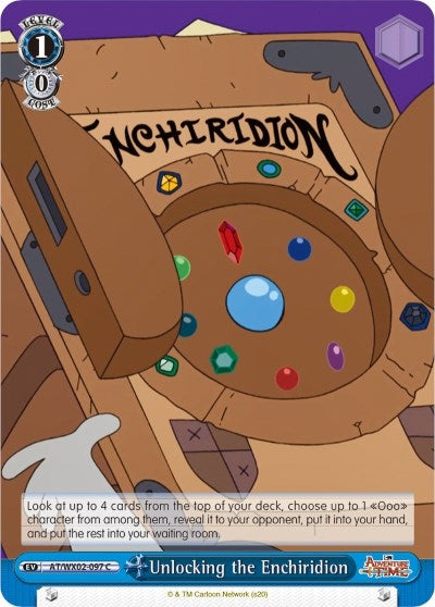 Image for Unlocking the Enchiridion (Adventure Time) (AT/WX02-097 C) - Weiss Schwarz