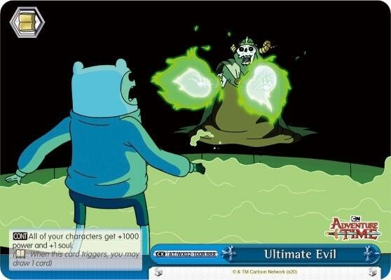Image for Ultimate Evil (RRR) (Adventure Time) (AT/WX02-100R RRR) - Weiss Schwarz