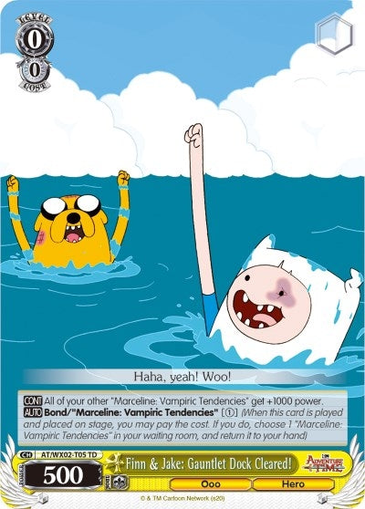 Image for Finn & Jake: Gauntlet Dock Cleared! (Adventure Time) (AT/WX02-T05 TD) - Weiss Schwarz