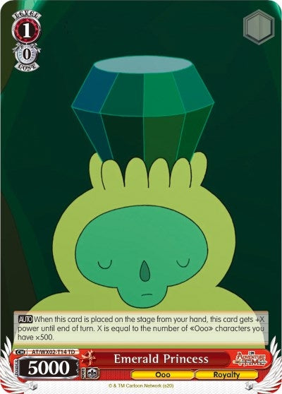 Image for Emerald Princess (Adventure Time) (AT/WX02-T14 TD) - Weiss Schwarz