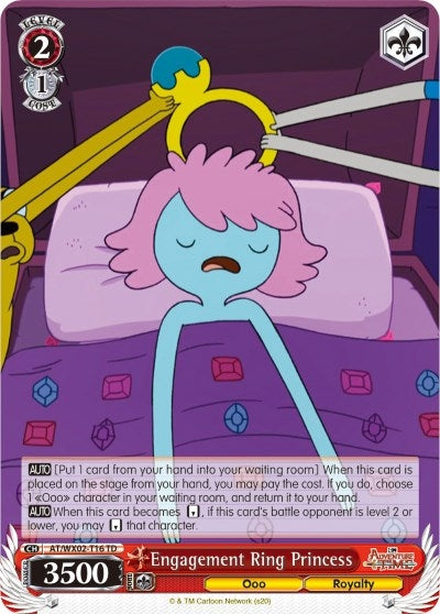 Image for Engagement Ring Princess (Adventure Time) (AT/WX02-T16 TD) - Weiss Schwarz