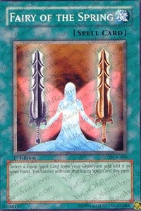 Image for Fairy of the Spring (Dark Crisis) (DCR-040) - YuGiOh
