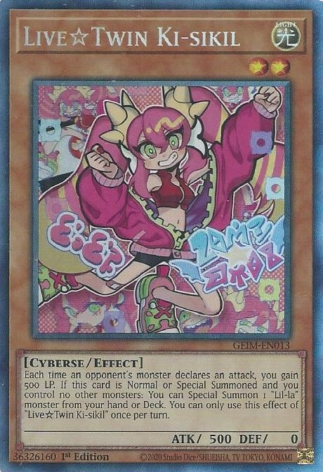 Image for Live Twin Ki-sikil (CR) (Genesis Impact) (GEIM-EN013) - YuGiOh