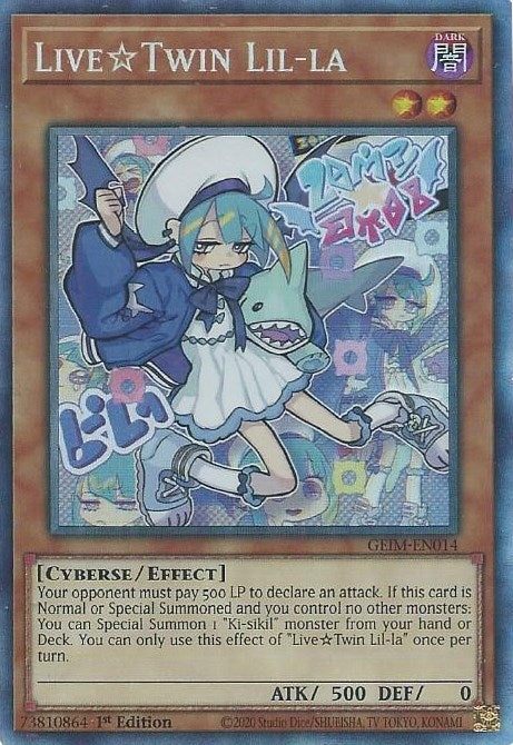 Image for Live Twin Lil-la (CR) (Genesis Impact) (GEIM-EN014) - YuGiOh