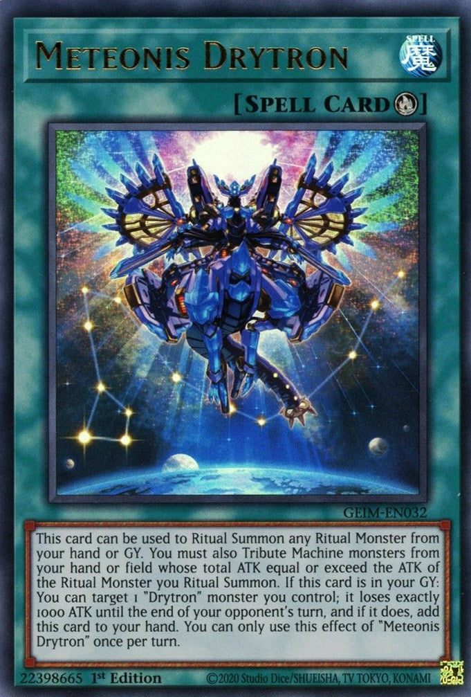 Image for Meteonis Drytron (Genesis Impact) (GEIM-EN032) - YuGiOh