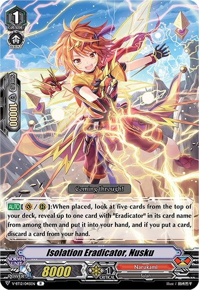 Image for Isolation Eradicator, Nusku (V-BT12: Divine Lightning Radiance) (V-BT12/045EN) - Cardfight Vanguard