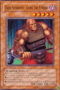 Image for Dark Scorpion - Gorg the Strong (Dark Crisis) (DCR-060) - YuGiOh