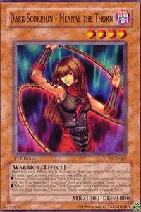 Image for Dark Scorpion - Meanae the Thorn (Dark Crisis) (DCR-061) - YuGiOh