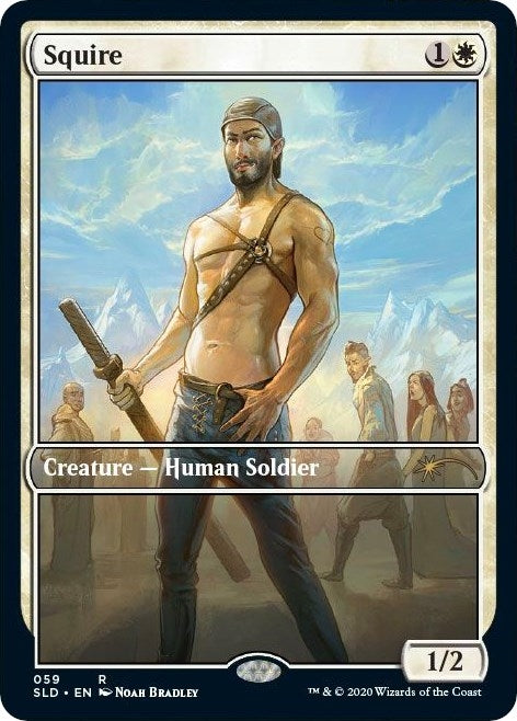 Image for Squire (Secret Lair Drop Series) (59) - Magic: The Gathering