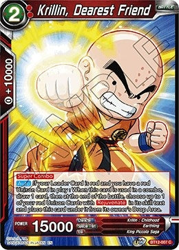 Image for Krillin, Dearest Friend (Vicious Rejuvenation) (BT12-007) - Dragon Ball Super: Masters