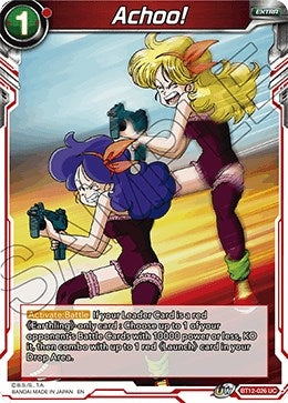 Image for Achoo! (Vicious Rejuvenation) (BT12-026) - Dragon Ball Super: Masters