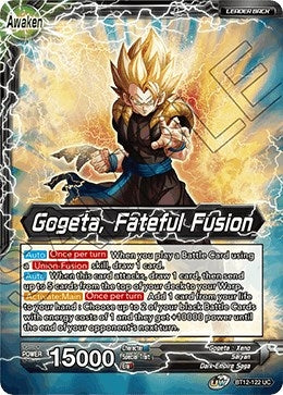 Image for Son Goku & Vegeta // Gogeta, Fateful Fusion (Vicious Rejuvenation) (BT12-122) - Dragon Ball Super: Masters