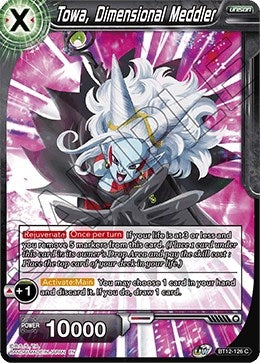 Image for Towa, Dimensional Meddler (Vicious Rejuvenation) (BT12-126) - Dragon Ball Super: Masters