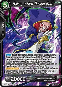 Image for Salsa, a New Demon God (Vicious Rejuvenation) (BT12-147) - Dragon Ball Super: Masters