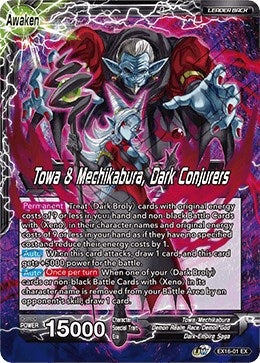Image for Towa // Towa & Mechikabura, Dark Conjurers (Expansion Deck Box Set 16: Ultimate Deck) (EX16-01) - Dragon Ball Super: Masters