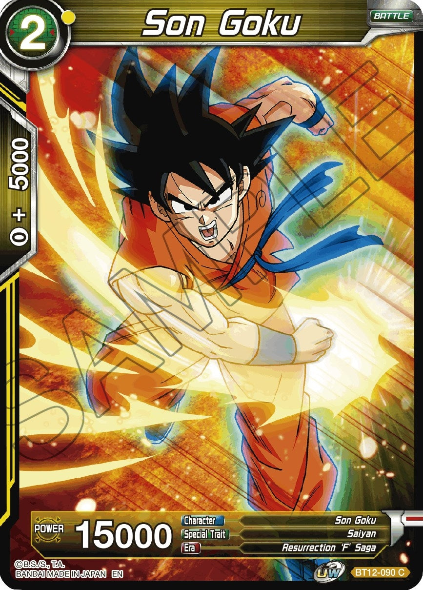Image for Son Goku (Vicious Rejuvenation) (BT12-090) - Dragon Ball Super: Masters