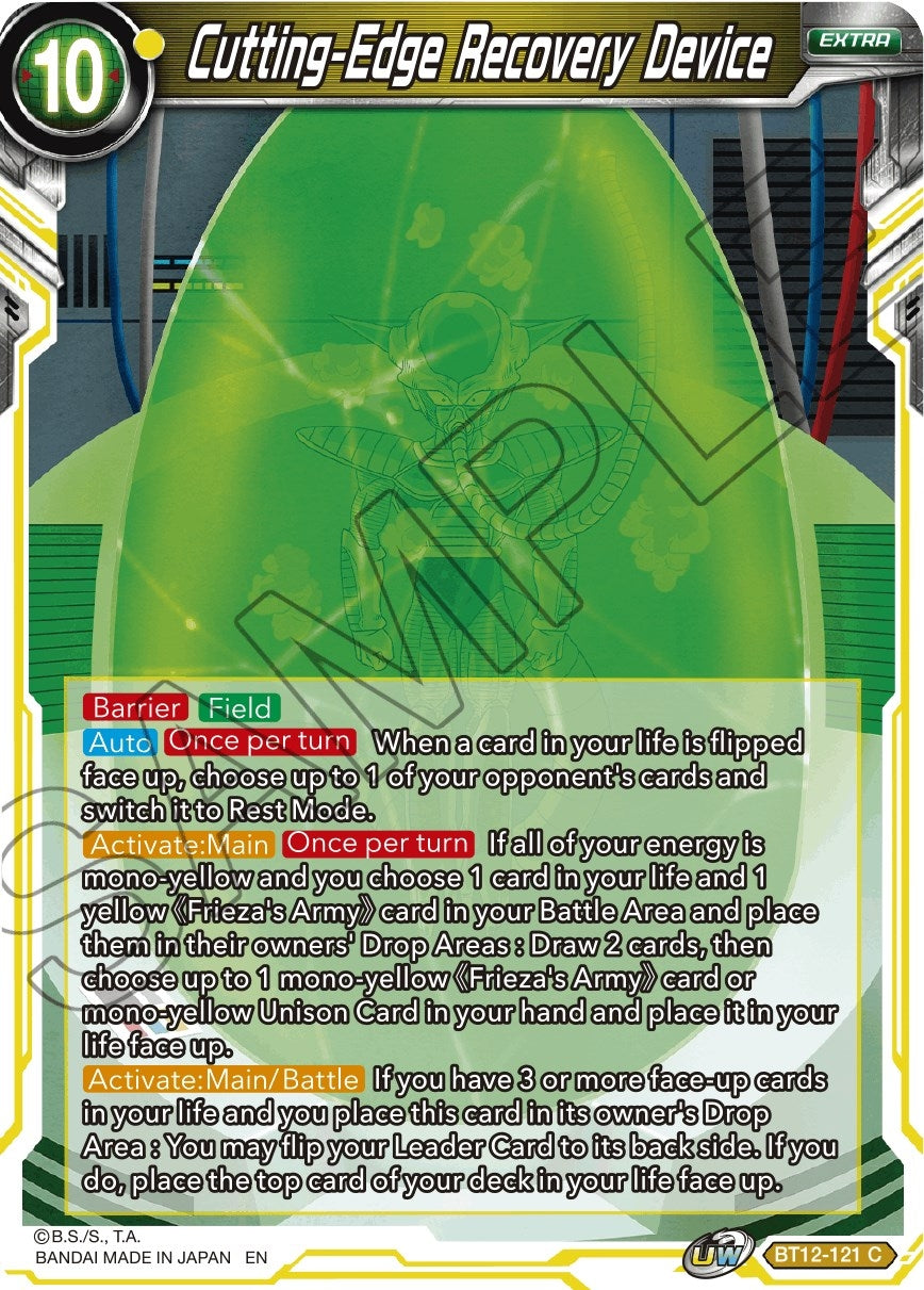 Image for Cutting-Edge Recovery Device (Vicious Rejuvenation) (BT12-121) - Dragon Ball Super: Masters