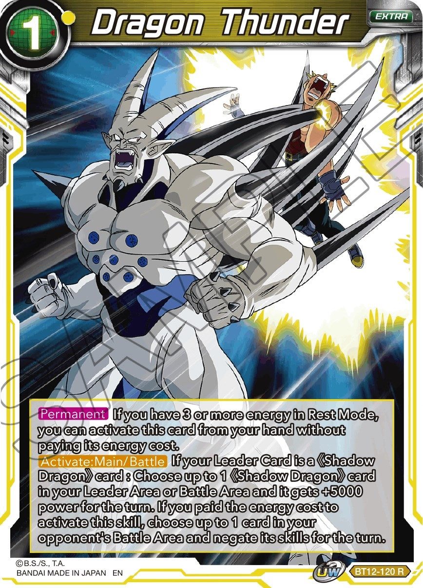 Image for Dragon Thunder (Vicious Rejuvenation) (BT12-120) - Dragon Ball Super: Masters