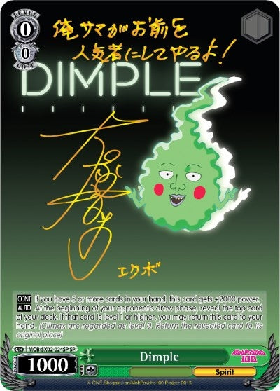 Image for Dimple (SP) (Mob Psycho 100) (MOB/SX02-024SP SP) - Weiss Schwarz