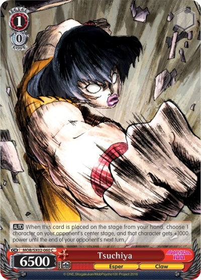 Image for Tsuchiya (Mob Psycho 100) (MOB/SX02-060 C) - Weiss Schwarz