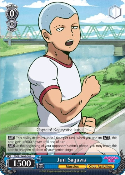 Image for Jun Sagawa (Mob Psycho 100) (MOB/SX02-084 U) - Weiss Schwarz