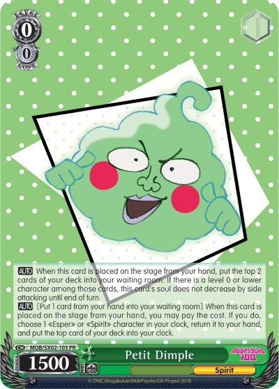 Image for Petit Dimple (Mob Psycho 100) (MOB/SX02-103 PR) - Weiss Schwarz