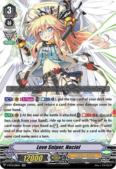 Image for Love Sniper, Nociel (V-BT12: Divine Lightning Radiance) (V-BT12/018EN) - Cardfight Vanguard