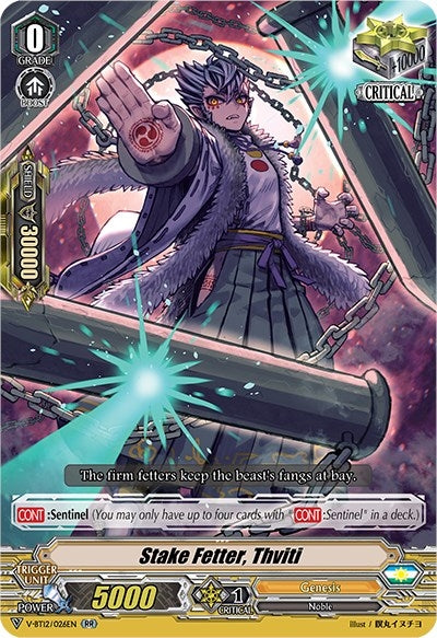 Image for Stake Fetter, Thviti (V-BT12: Divine Lightning Radiance) (V-BT12/026EN) - Cardfight Vanguard
