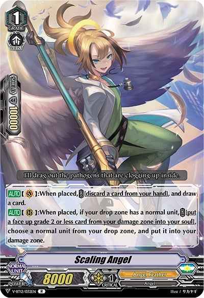 Image for Scaling Angel (V-BT12: Divine Lightning Radiance) (V-BT12/032EN) - Cardfight Vanguard