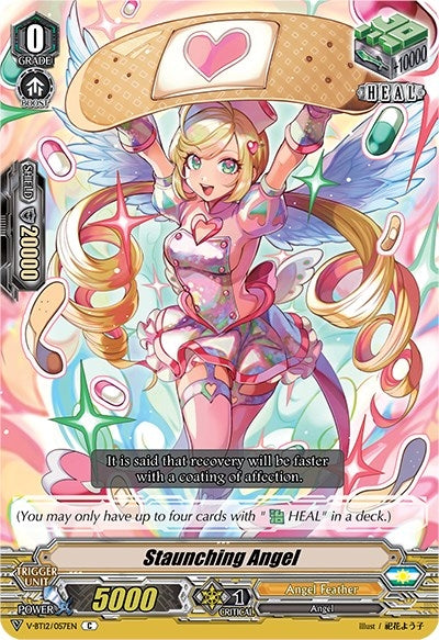 Image for Staunching Angel (V-BT12: Divine Lightning Radiance) (V-BT12/057EN) - Cardfight Vanguard