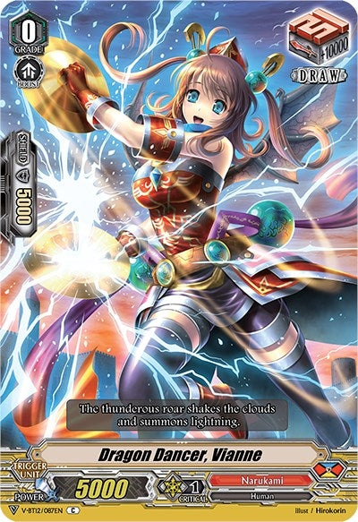 Image for Dragon Dancer, Vianne (V-BT12: Divine Lightning Radiance) (V-BT12/087EN) - Cardfight Vanguard