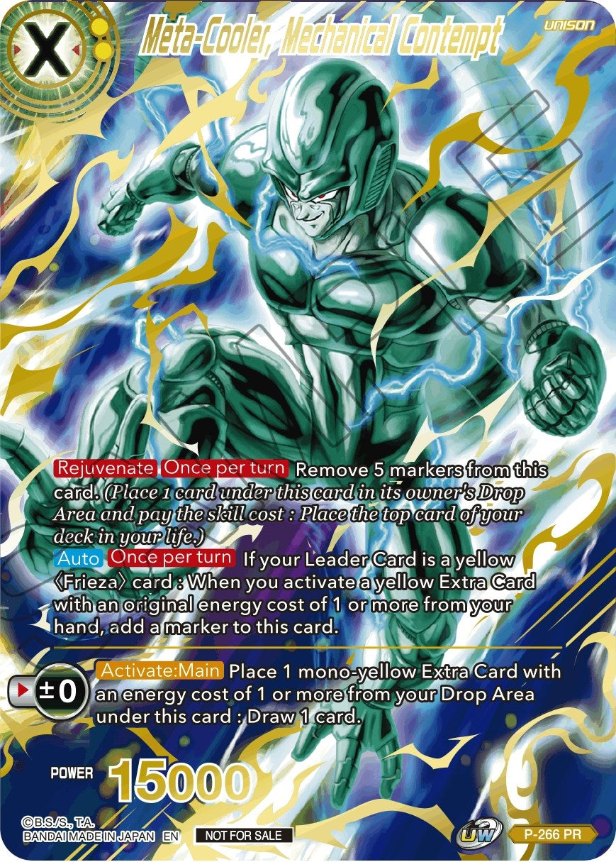 Image for Meta-Cooler, Mechanical Contempt (Full Art) (Promotion Cards) (P-266) - Dragon Ball Super: Masters
